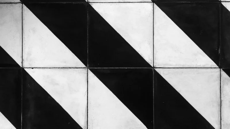 Equipe Deco Balance B&W 20×20 22121