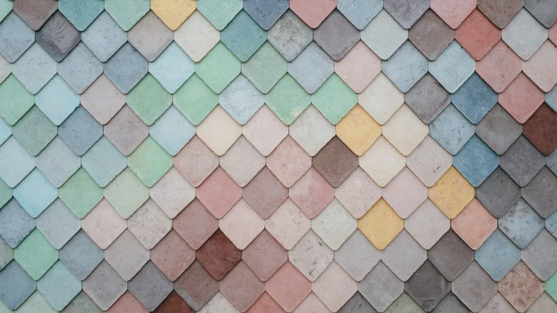 Equipe Rhombus Pattern Grey 15,2X26,3