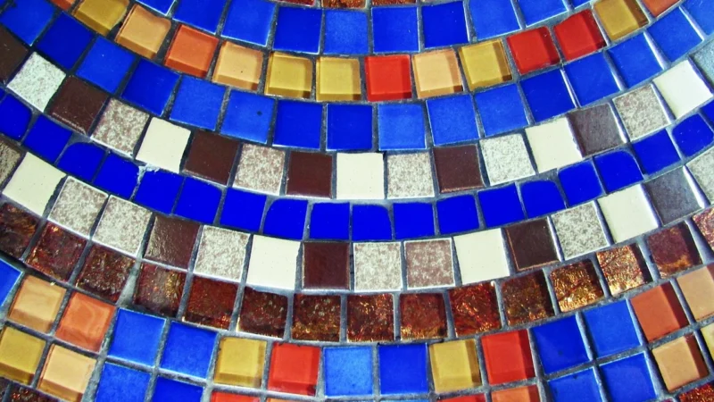Opoczno Artistico Blue Inserto Geo 25×75 G.1