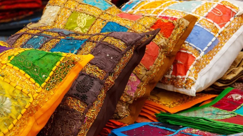 Opoczno Dekor Pillow Game Patchwork 29X89