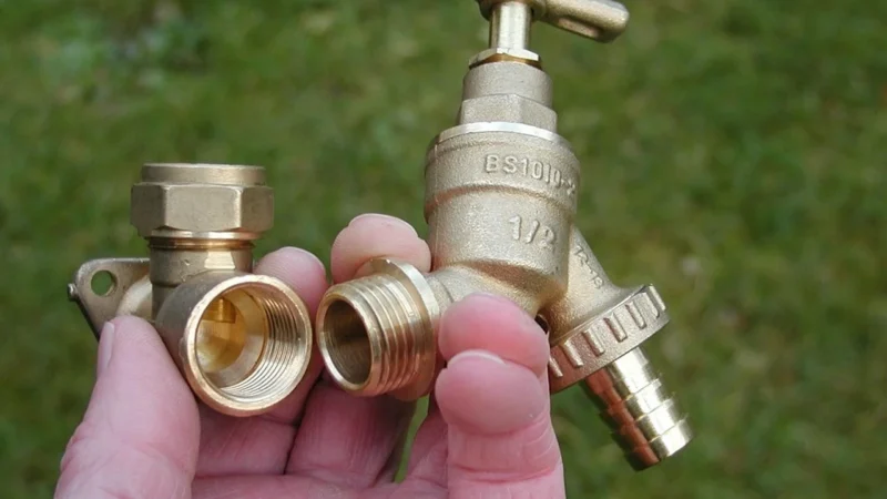 Tece Nypel Przejściowy Gz 32Mm X 1″ Mosiądz (705509)